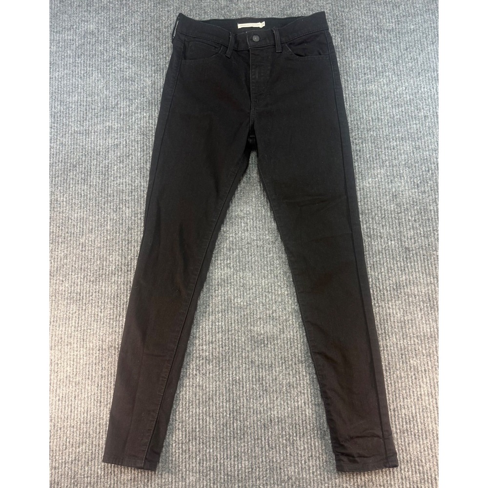 Levis 720 High Rise Super Skinny Jeans Black W29 L30 52797-0022
